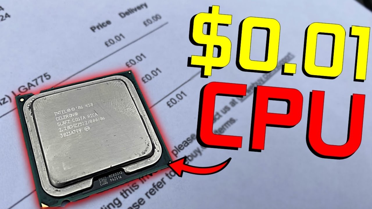 GAMING on a $0.01 CPU!