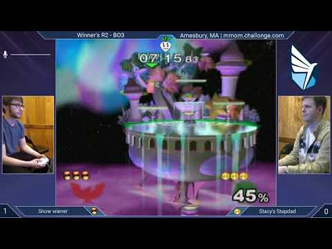 MMOM143 SSBM - Snow Wiener (C. Falcon) vs. Stacy's Stepdad (Peach) - Melee WR3