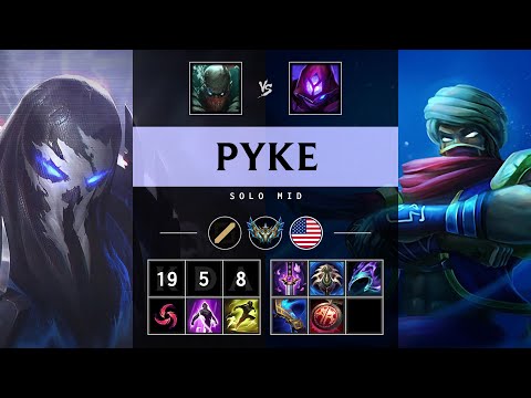 Pyke Mid vs Malzahar - NA Challenger Patch 25.06