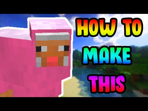 Minecraft | How To Make A Rainbow Sheep
