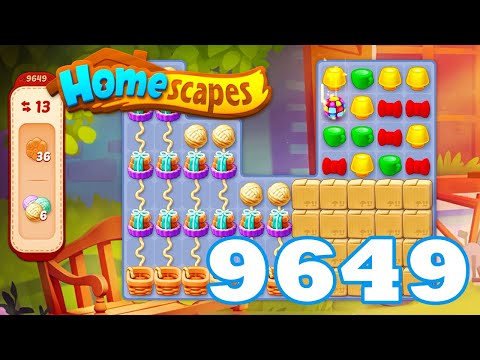 Homescapes Level 9649 HD | 3 - match puzzle game | Gameplay Walkthrough | android | GameGo Game IOS