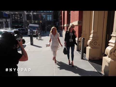 Paris and Nikki Hilton Head to Zero Bond for dinner in New York City