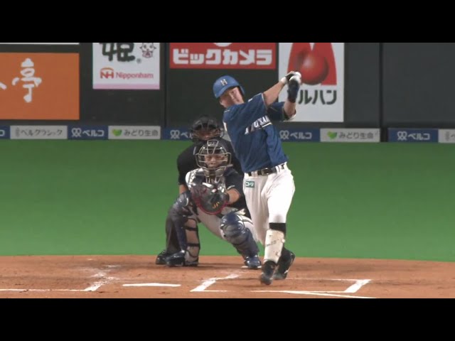 【2回裏】ファイターズ・渡邉 左中間スタンドへの先制ホームラン‼ 2020/10/10 F-B