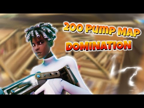 Dominating the 200 PUMP ONLY Map... 💥  | ft. Chris