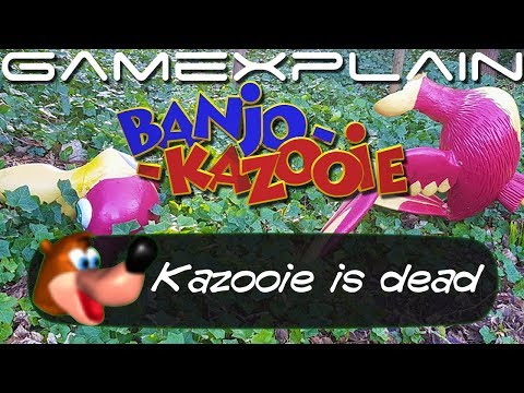 Kazooie Is Dead ⚰️ 20 Year Old Banjo-Kazooie Statue Damaged in Storm
