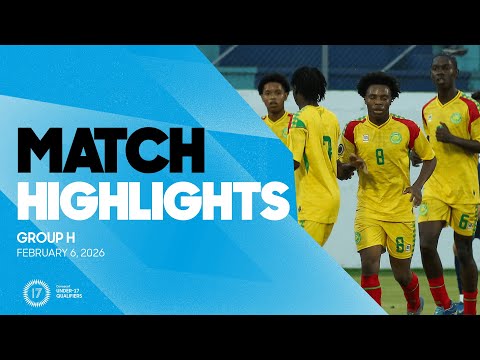 Group H Highlights, February 6 | 2026 Concacaf Men's Under-17 Qualifiers