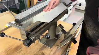 Lumbecken oder Klebebinden von Hand mit dem Planax - Der Meister zeigts