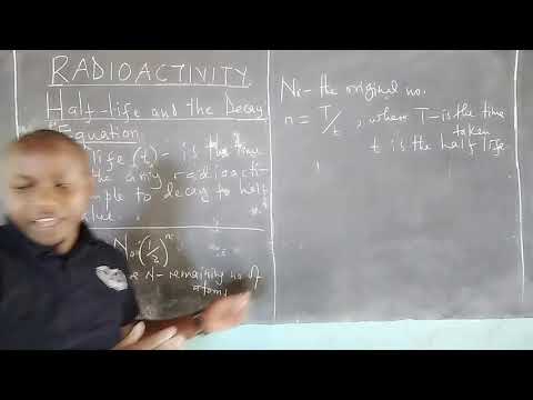 RADIOACTIVITY. HALF-LIFE AND THE DECAY EQUATION.
