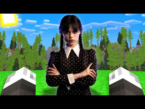 BELLAFACCIA INCONTRA MERCOLEDÌ ADDAMS - MINECRAFT ITA