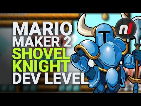 Shovel Knight Level Designer Made this Mario Maker 2 Course | Nintendo Switch