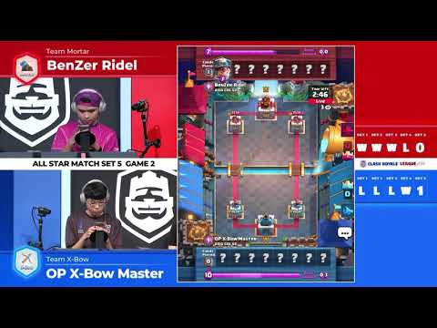 BenZer Ridel vs OP X-Bow Master / bo2 / 1 vs 1 / Clash Royale league Asia Season2 Final 2019