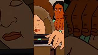 PEGGY GETS HEALED BY JOHN REDCORN | King of the hill #shortsviral #animation #cartoon