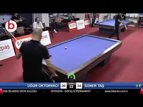 UĞUR OKTORVACI & SONER TAŞ Bilardo Maçı - SAKARYA ÖZPAŞ CUP 2019-2.TUR