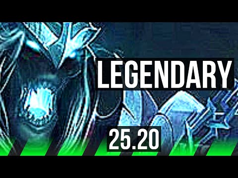 KARTHUS vs HECARIM (JGL) | Legendary, 56k DMG | KR Master | 25.20