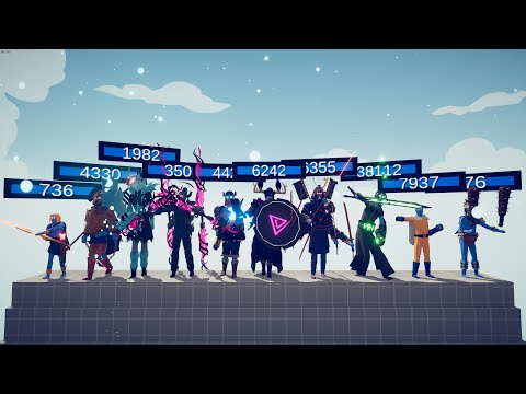 ALL Hidden Units TOURNAMENT |  TABS Totally Accurate Battle Simulator