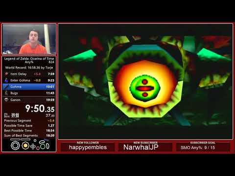 Ocarina of Time Any% Speedrun in 19:26