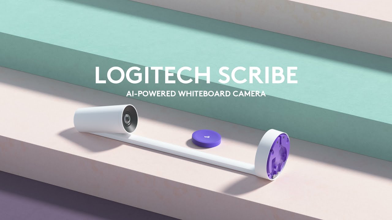 Logitech Scribe Caméra pour tableau blanc 1080P