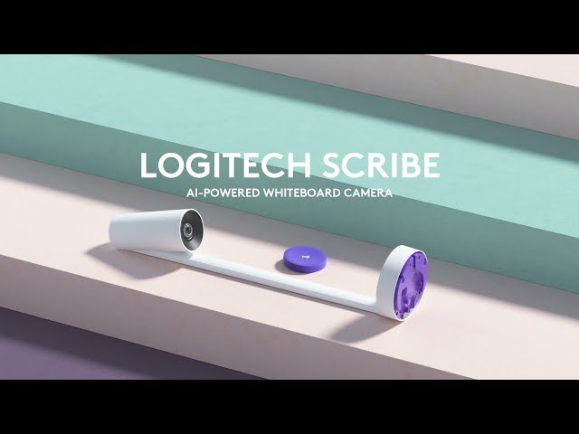 Logitech Scribe Cámara para Pizarra de Salas de Videoconferencia FullHD Blanca video