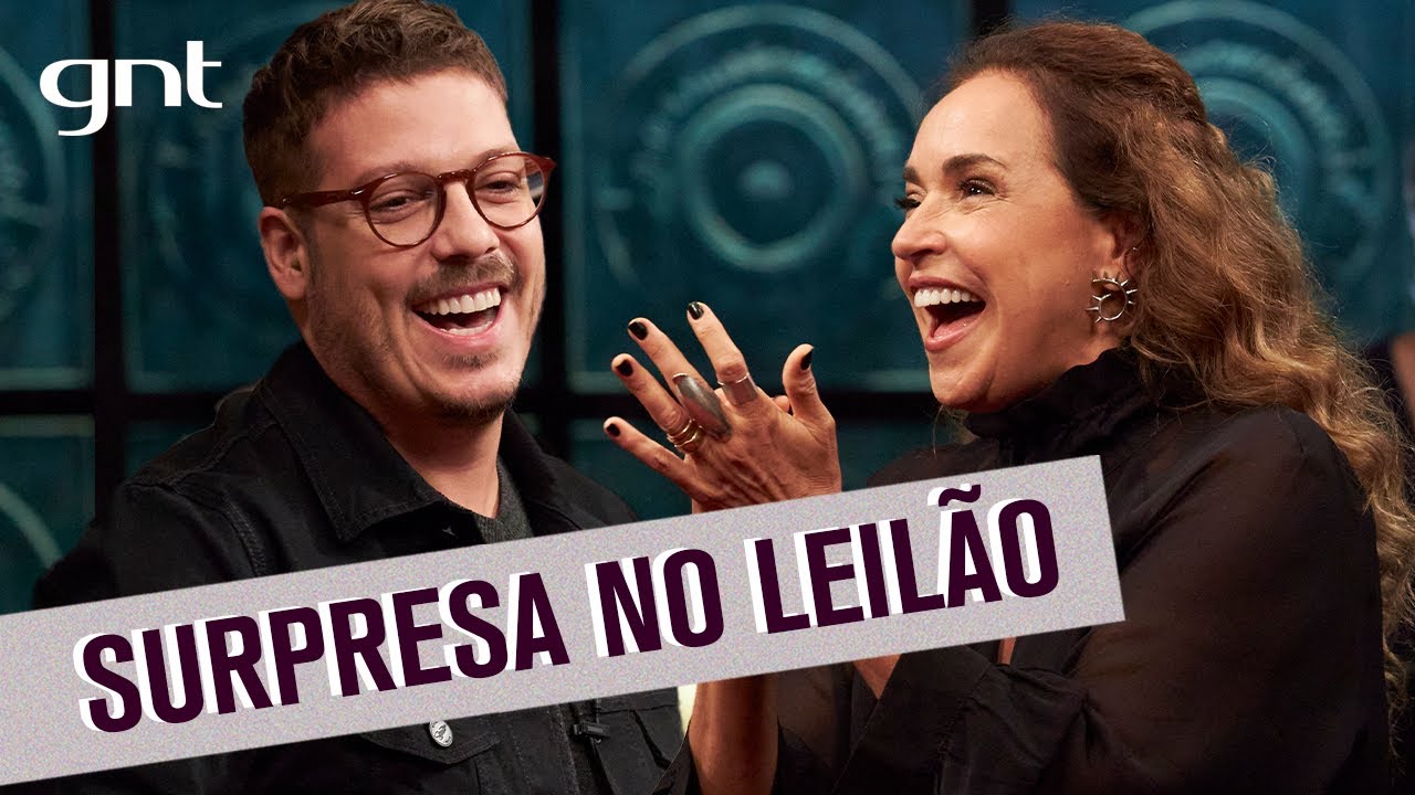 Daniela Mercury se surpreende no leilão | Que História É Essa, Porchat?