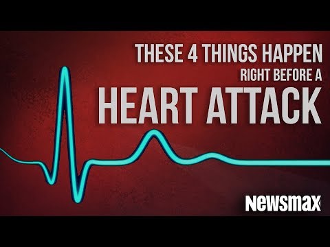 These 4 Things Happen Right Before A Heart Attack