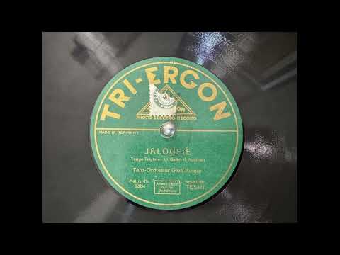 JALOUSIE, Géza Komor, 78rpm