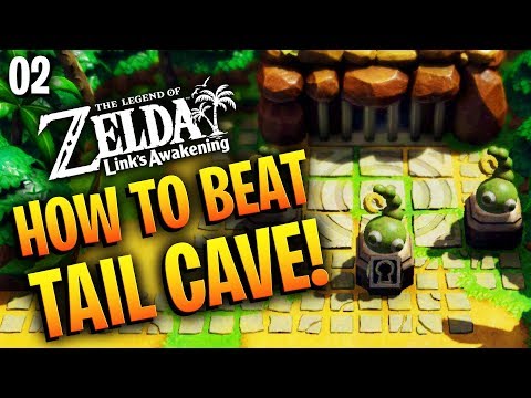 How to Beat Tail Cave in Link's Awakening - Walkthrough Ep. 2