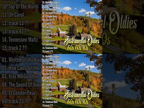 The Sound Of Silence/ Golden Oldies Instrumentals 1958 1978 - The best music is your heart