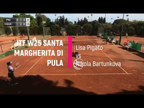 Lisa Pigato vs Nikola Bartunkova - W25 Santa Margherita di Pula
