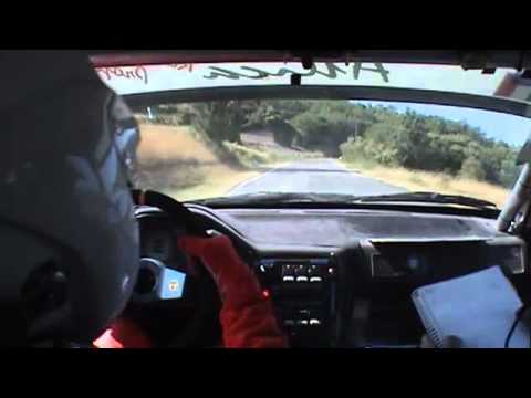 CameraCar Rally Valli del Giarolo 2012 Romano - Pozzi Peugeot 106 FA5 2° di classe