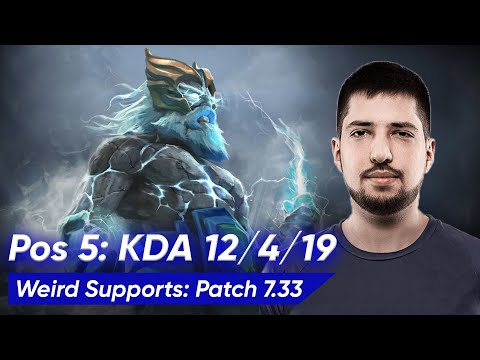 ZEUS HARD SUPPORT 7.33 Gameplay by W33 | Dota 2 Pro Supports