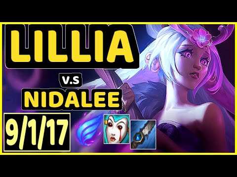 KREOX (LILLIA) vs NIDALEE - 9/1/17 KDA JUNGLE GAMEPLAY - EUW Ranked MASTER