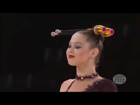 Alina Maksimenko Clubs Music and Performance 2011 World Championships Rhythmic Gymnastics AA