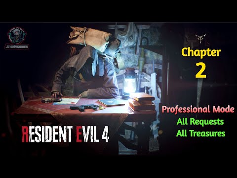 Resident Evil 4 Remake | Professional | Chapter 2 : Village Attack & Secrets Revealed | 60FPS