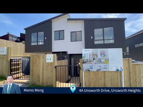 4B Unsworth Drive, Unsworth Heights, Auckland, 3房, 2浴, 独立别墅