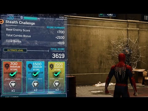 Hell's Kitchen Stealth Challenge 1 of 2 Ultimate Level | Marvel's Spider-Man