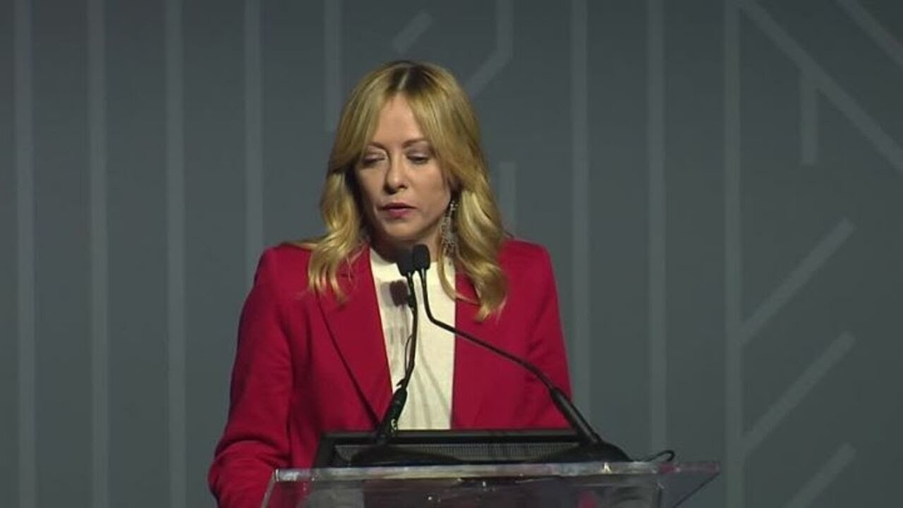 Meloni riceve il premio Thatcher: "Non e' facile essere conservatori"