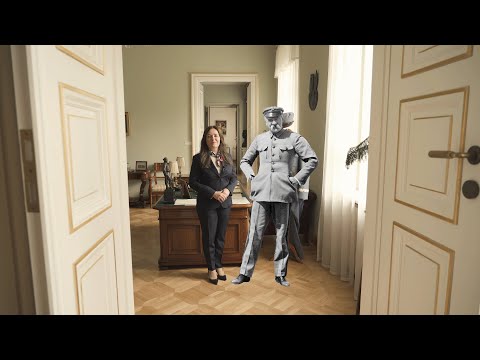 Czy marszałek Józef Piłsudski lubił nosić mundur? - gabinet w Belwederze