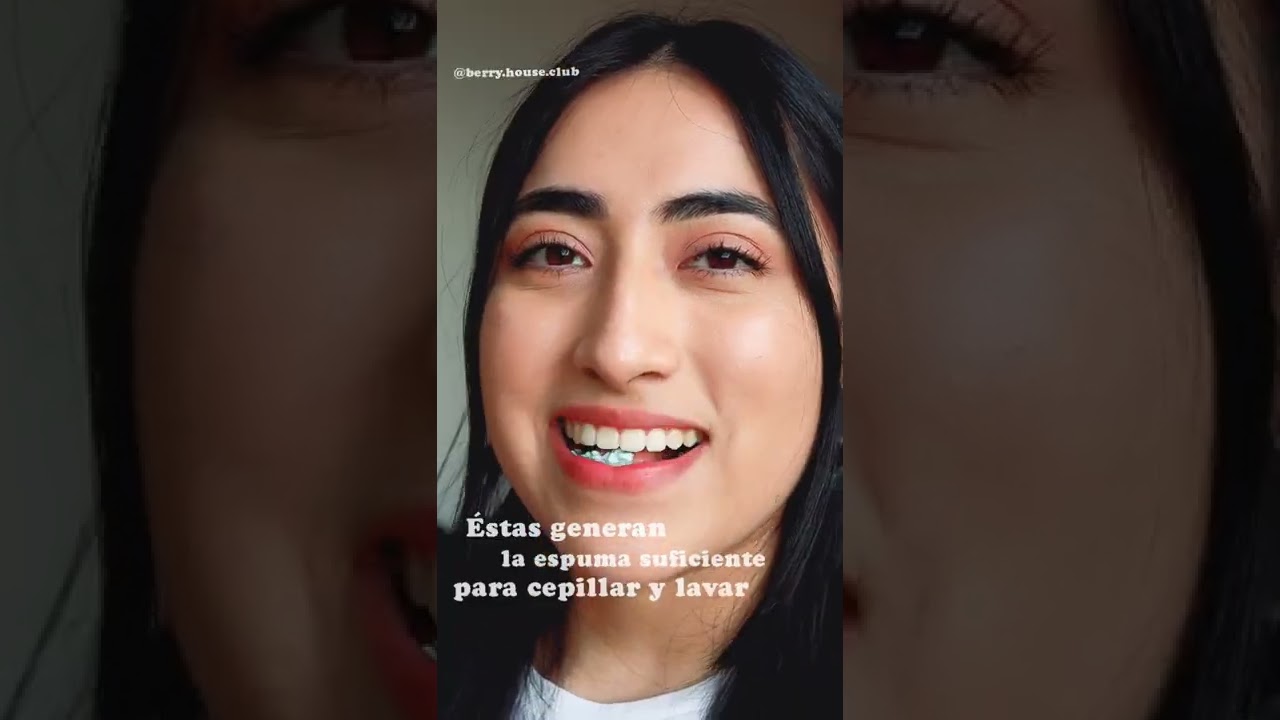 Así es como se usa la pasta dental en tabletas #ecofriendly #mexico