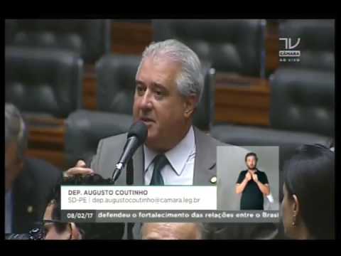 Dep. Augusto Coutinho (SD-PE) fala sobre a apreciação do PL 5850 que trata da adoção