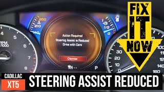 Cadillac XT5 Steering Assist Is Reduced / P0128 FIX (Thermostat Failure Guide)