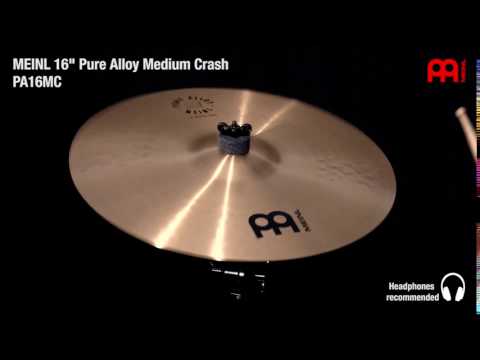 MEINL PA16MC [Pure Alloy Medium Crash 16''] imagen 3