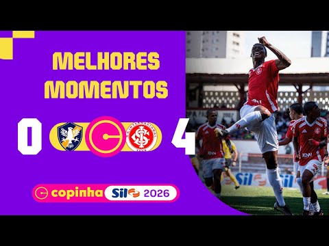 Gols e lances de Retrô x Internacional