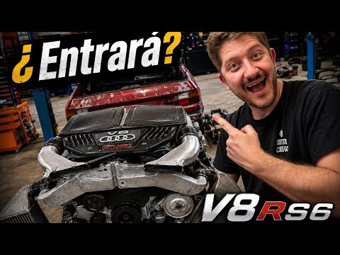 Terminamos de armar el motor de RS6 V8 4.2 BITURBO