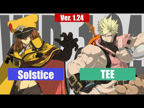 [Guilty Gear Strive]GGST Replay Solstice(Ramlethal | ラムレザル) vs Tee(Chipp | チップ)