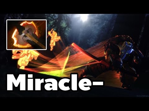 Miracle-  Play Juggernaut BATTLE FURY Carry Rank MMR Game