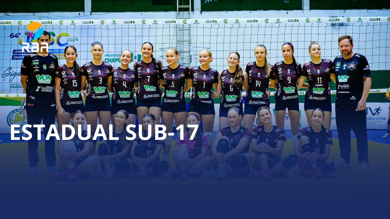 Começou a caminhada no estadual 🏐