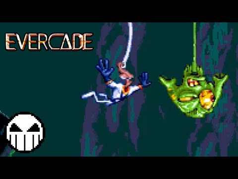 Earthworm Jim (Evercade - Interplay Collection 1) Gameplay