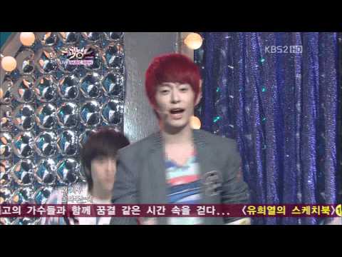 [HD] 110527 Boyfriend - Let's Get It Started+Boyfriend (Music Bank Debut Stage Live)