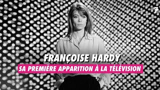 Francoise Hardy : sa 1ère apparition à la TV dans l&#39;émission &quot;Le Petit Conservatoire de la chanson