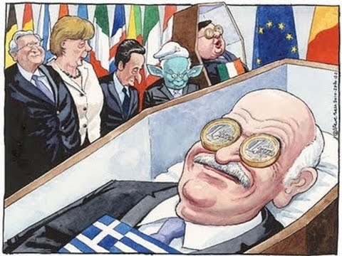 , title : 'La Grecia fuori dall'Euro. L'Europa si spaccherà in due. Grecia: uscire e dichiarare il default?'